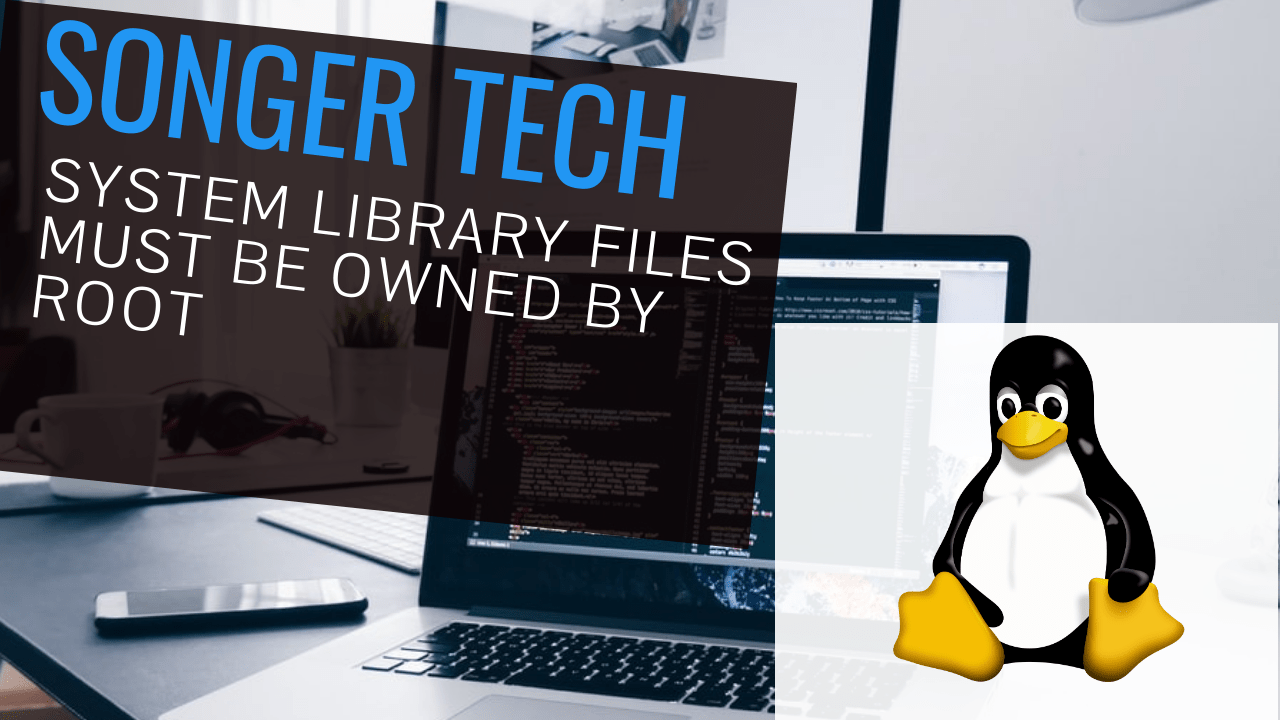 System Library Files Must Be Owned By Root