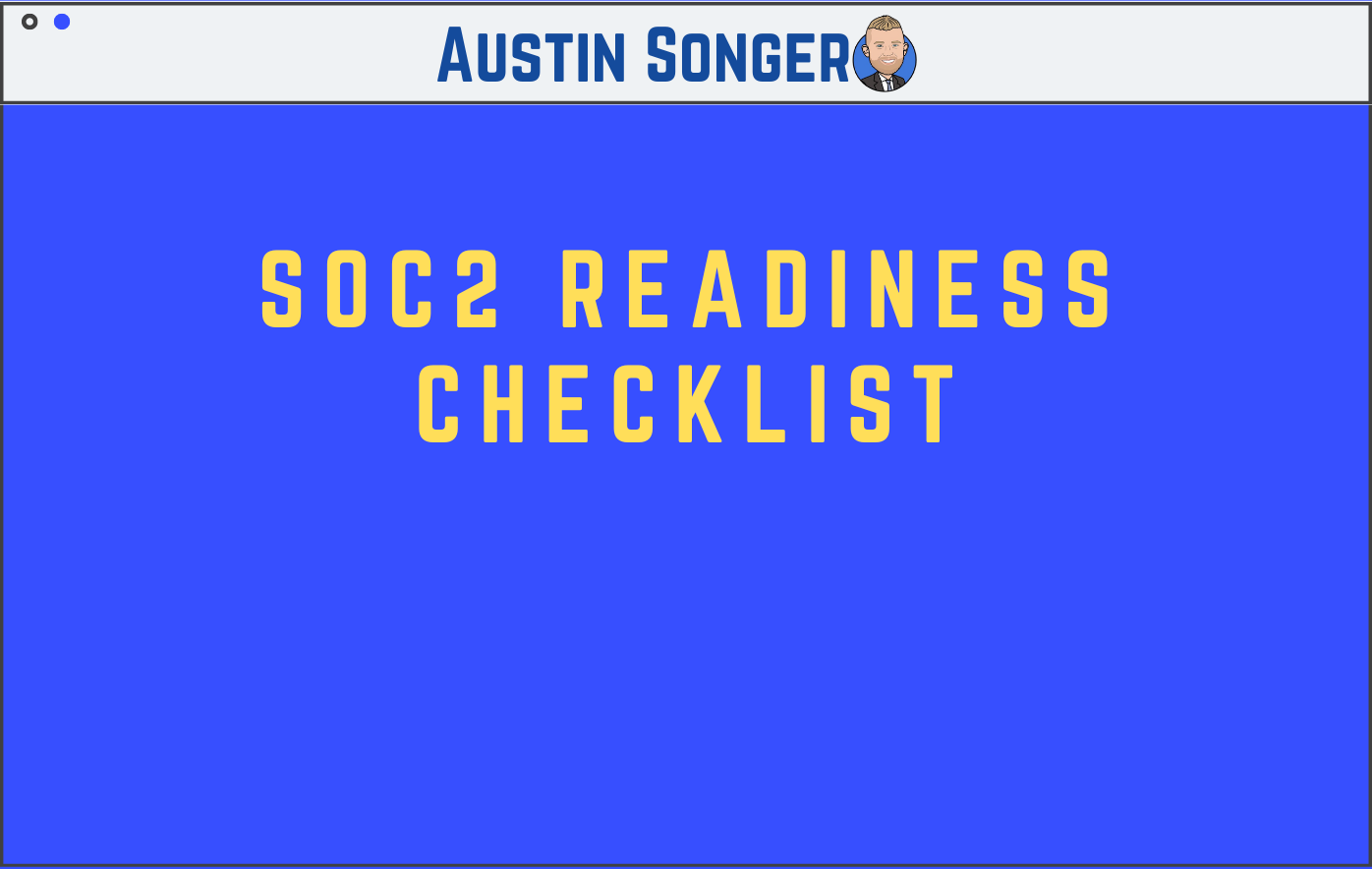 SOC2 Readiness Checklist